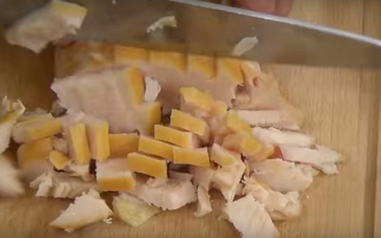 Салат Курочка Ряба Шаг â15 - Ð¡Ð°Ð»Ð°Ñ ÐÑÑоÑка Ð Ñба гоÑов, пÑиÑÑного аппеÑиÑа!