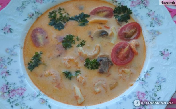 Супы быстрого приготовления Sen Soy / Сэн Сой Основа для тайского супа Том Ям (Tom Yum) фото