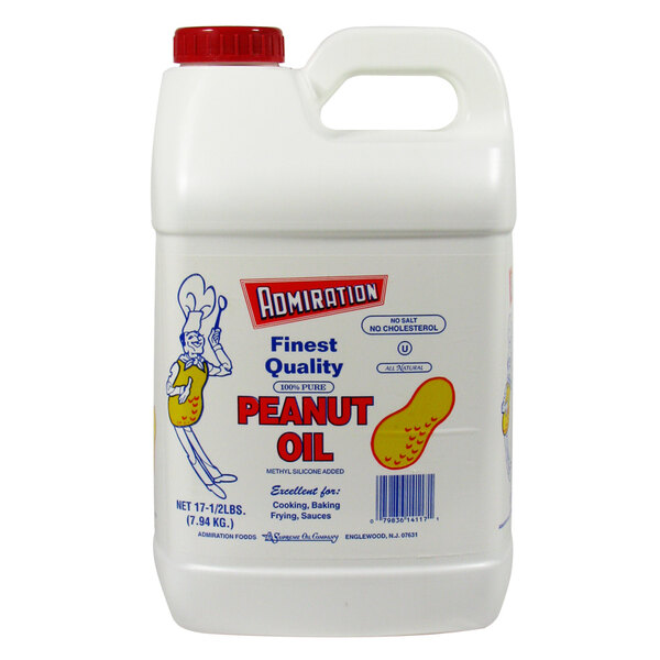 Container of Peanut Oil