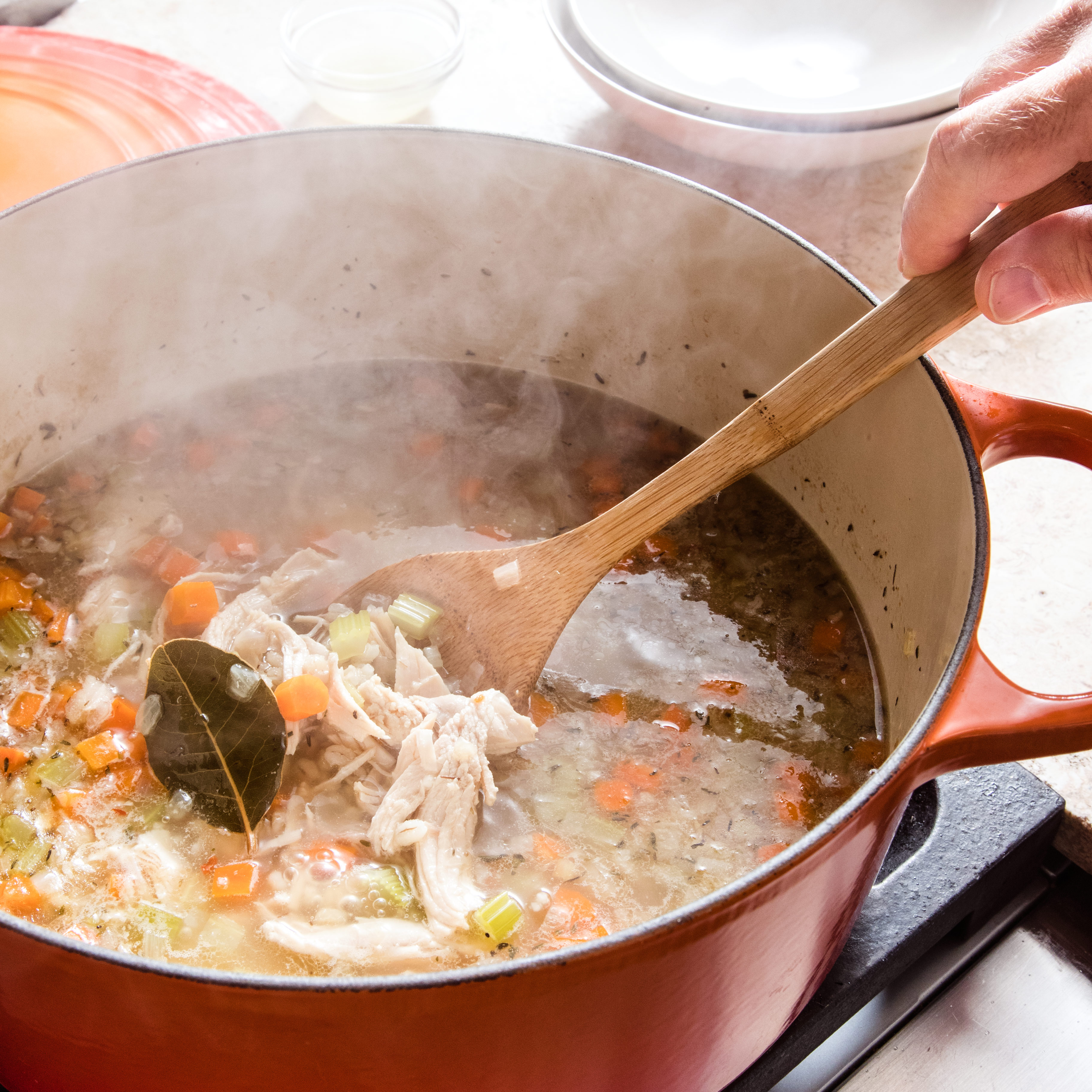 Приготовление варки супов