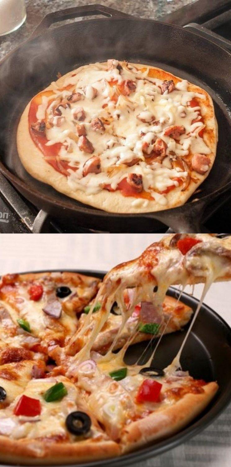 рецепт приготовления вкусной и быстрой пиццы фото 44
