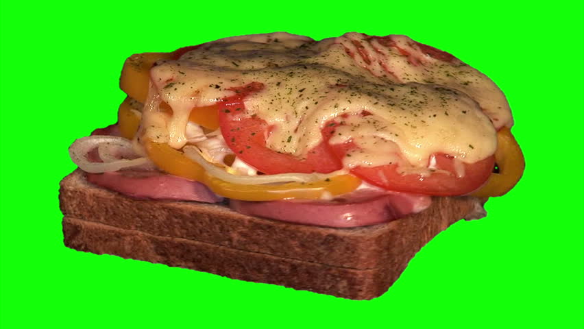 горячие бутерброды с сыром и колбасой