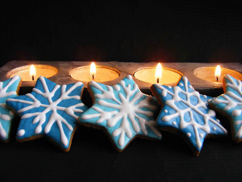 «снежинка» - выпечка-украшение для новогоднего праздника