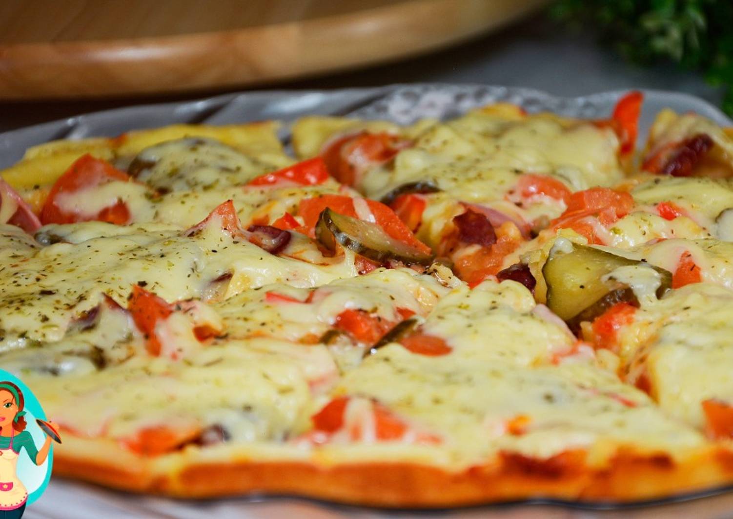 простые и вкусные рецепты пиццы на сковороде фото 84
