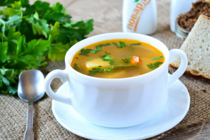 Овощной суп на мясном бульоне - фото шаг 13