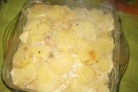 Щука с картошкой в духовке