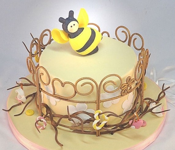 Торт для пчеловода без мастики фото