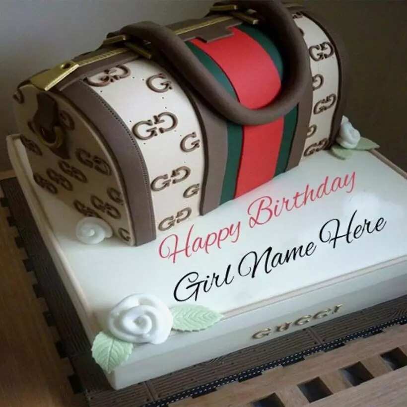 Beautiful birthday cake for a girl