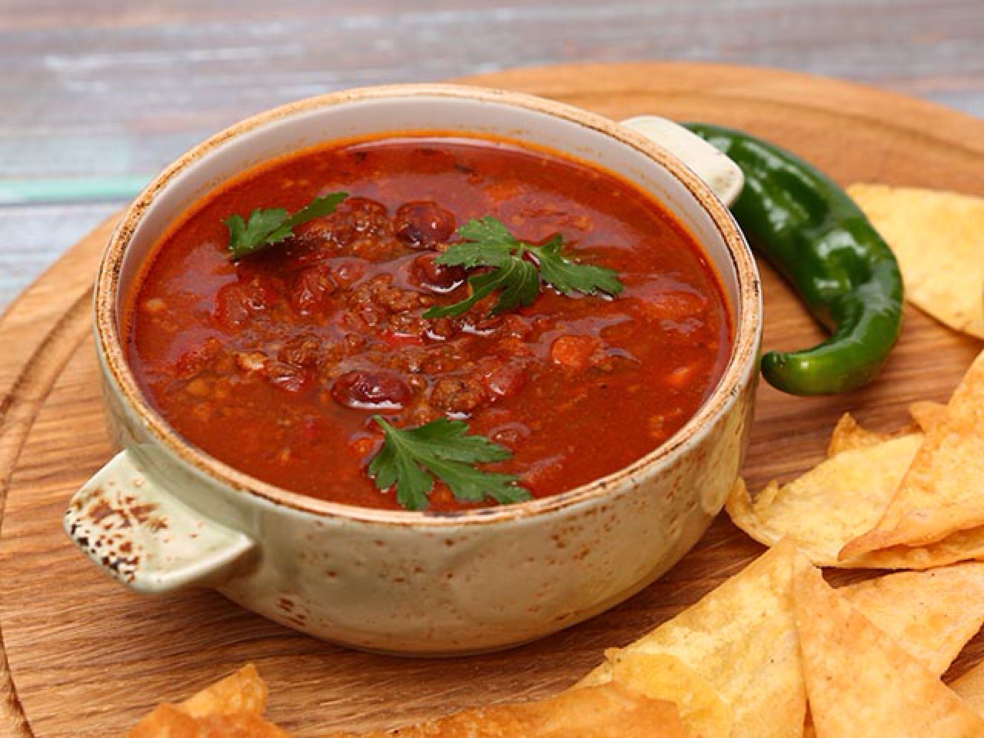 Мексиканский суп Чили