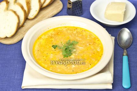 Фото рецепта Шверинский сырный суп