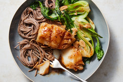 Image for Glazed Cod With Bok Choy, Ginger and Oyster Sauce