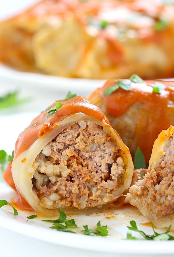 If you’ve never been a lover of cabbage, these crock pot stuffed cabbage rolls just may make you one. It’s converted many!