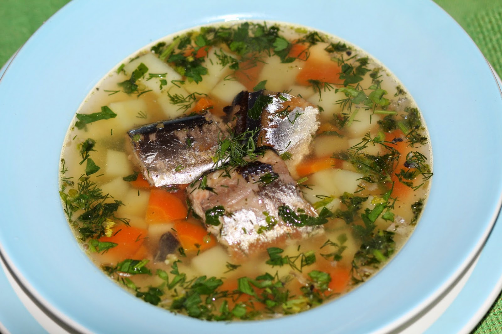 Рыбный суп стол 5