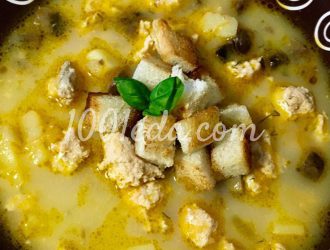 Суп из лосося с грибами: рецепт с пошаговым фото