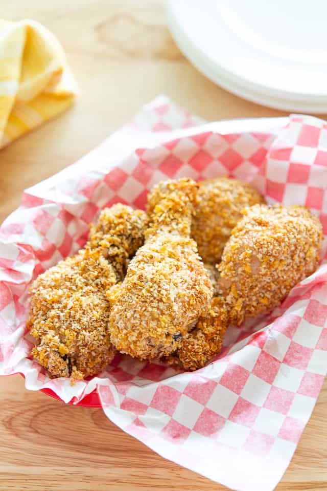 Oven Fried Chicken - A lighter take on a classic!