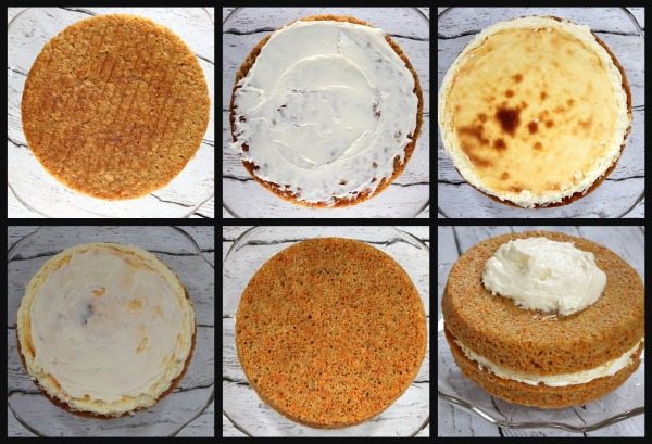 How to Make Carrot Cake Cheesecake Cake 