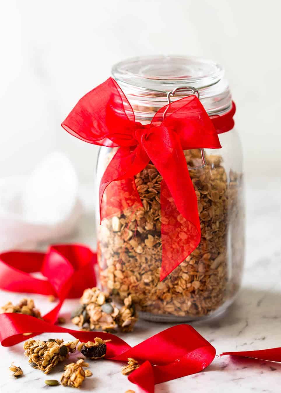 Build Your Own - Healthy Homemade Granola - Easy Food Gift Idea recipetineats.com