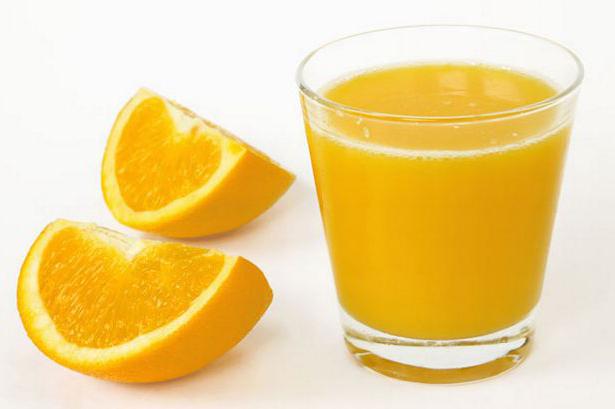 напиток из замороженных апельсинов 